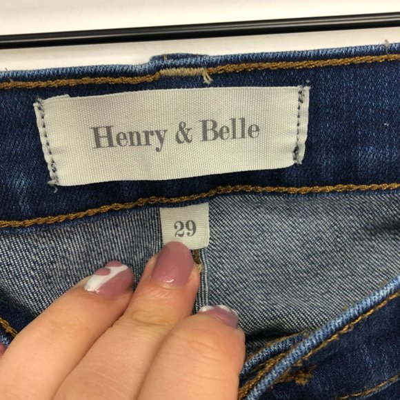 Henry & Belle Super Skinny Jeans, Rustic Blue, Women's 29 - Picture 7 of 12